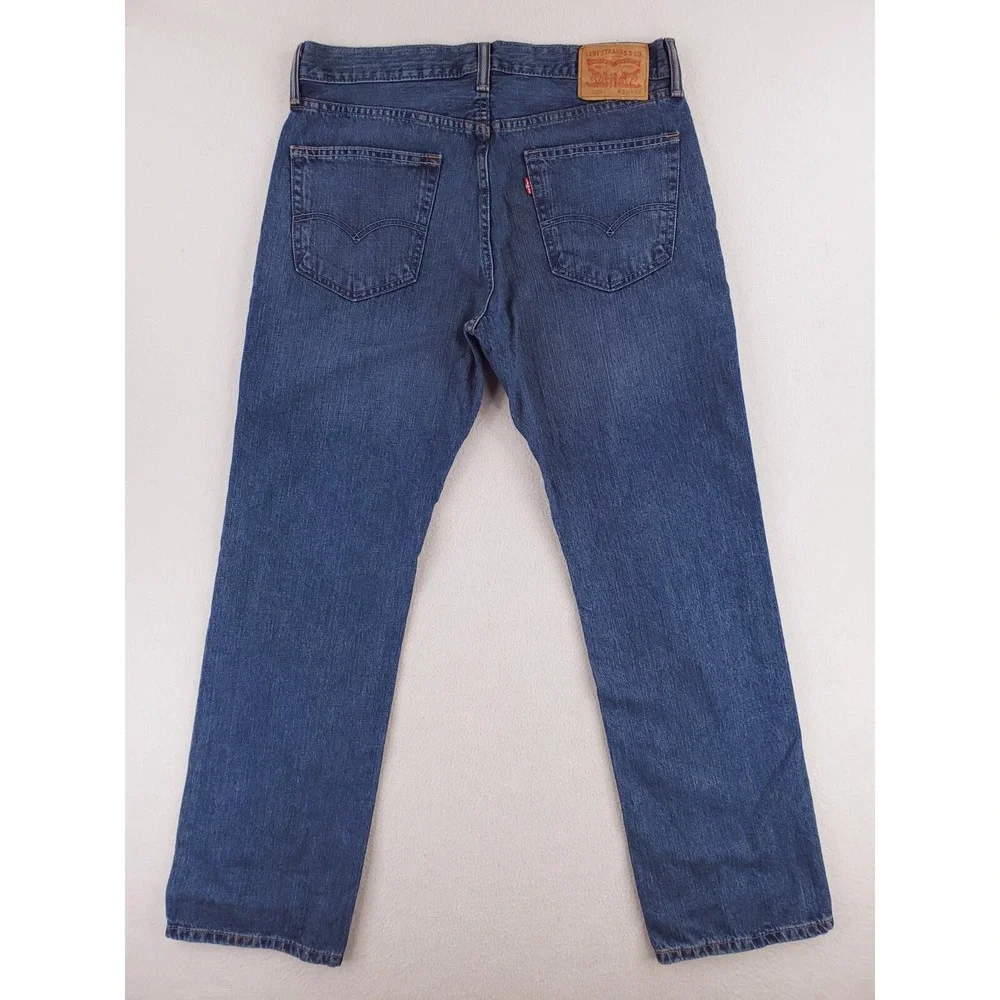 Levis 559 Jeans Mens 33x32 Relaxed Straight Heavy Denim Pant Work Y2K Streetwear